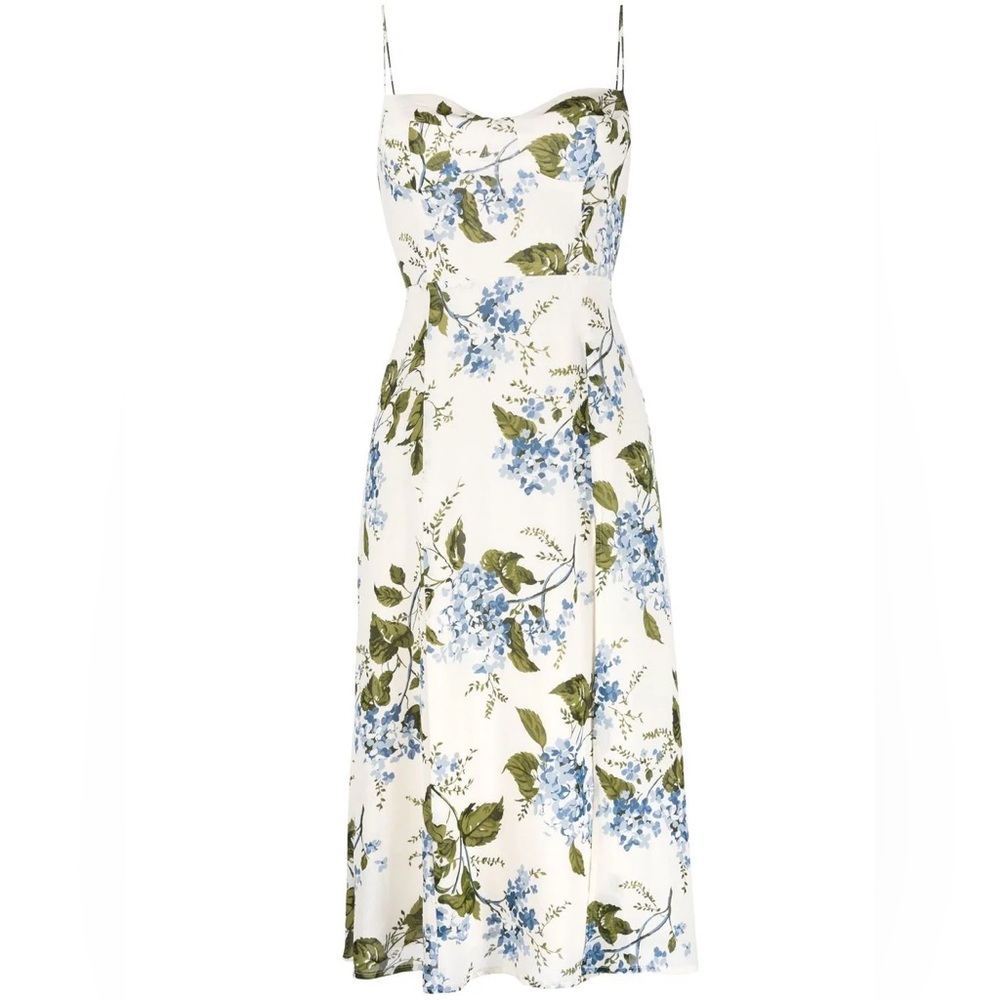 Reformation Juliette Dress in Riviera